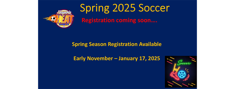 Spring 2025 Registration Coming Soon